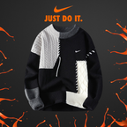 Patchwork Pullover "JUST.DO.IT"